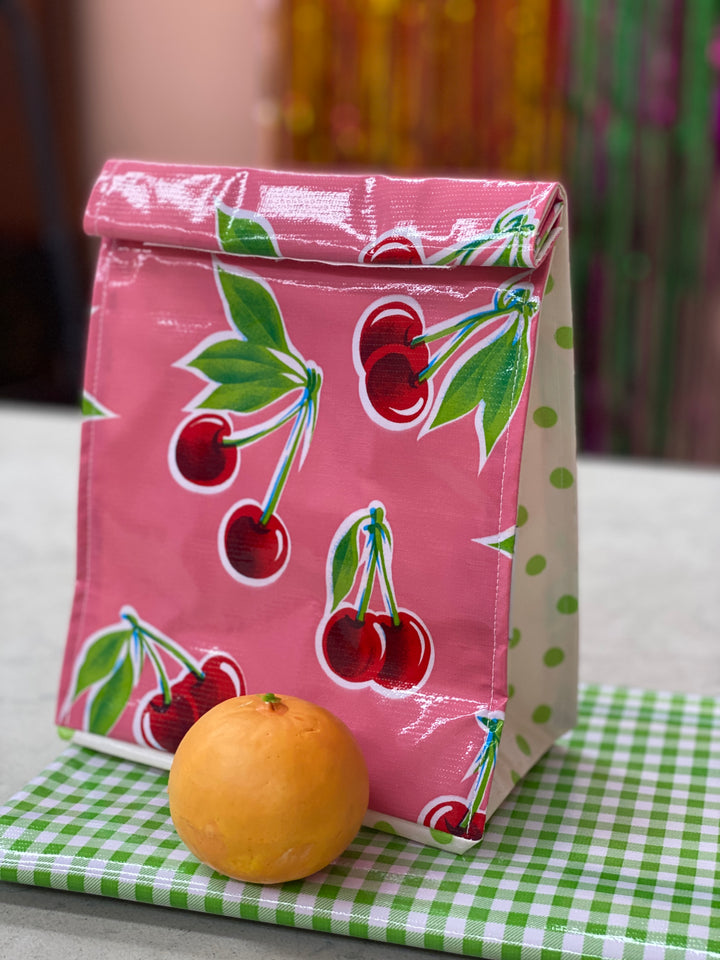 Ben Elke Lunchbag - Pink Cherry