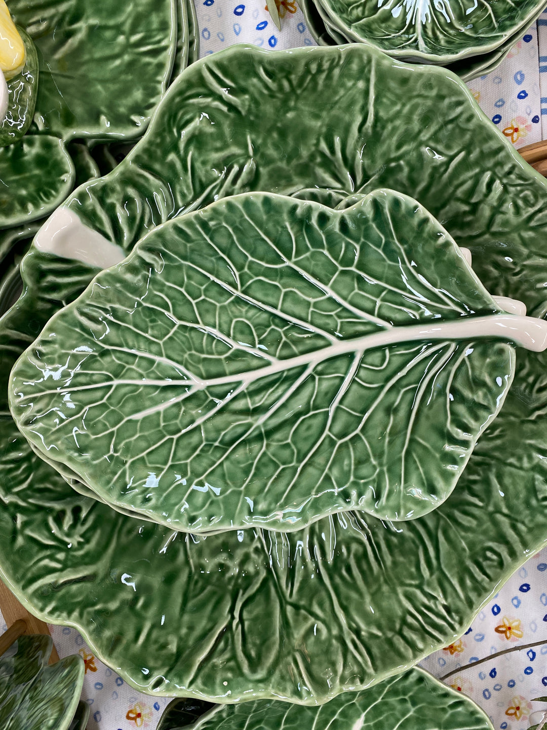 Bordallo Pinheiro Cabbage Leaf Plate 25cm