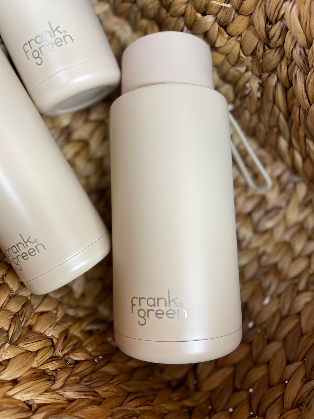 frank green Limited Edition Soft Stone Ceramic Reusable Bottle - 34oz / 1,000ml