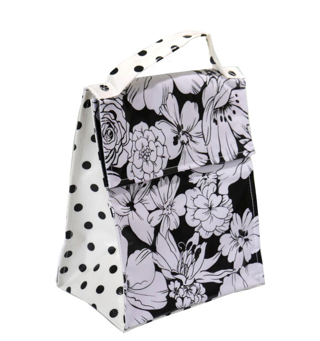 Ben Elke Insulated Lunchbag - Wild Flower Black