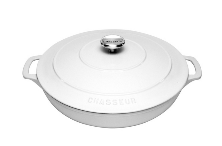Chasseur Round Casserole 30cm 2.5L White