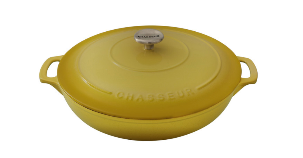Chasseur Round Casserole 30cm 2.5L Mustard