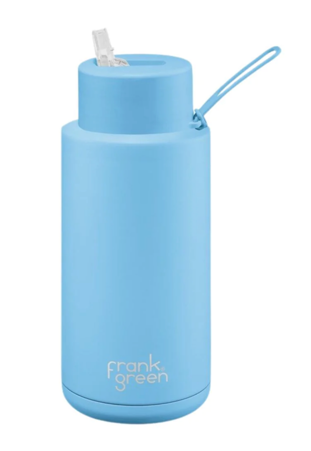 frank green Sky Blue Ceramic Reusable Bottle - 34oz / 1,000ml