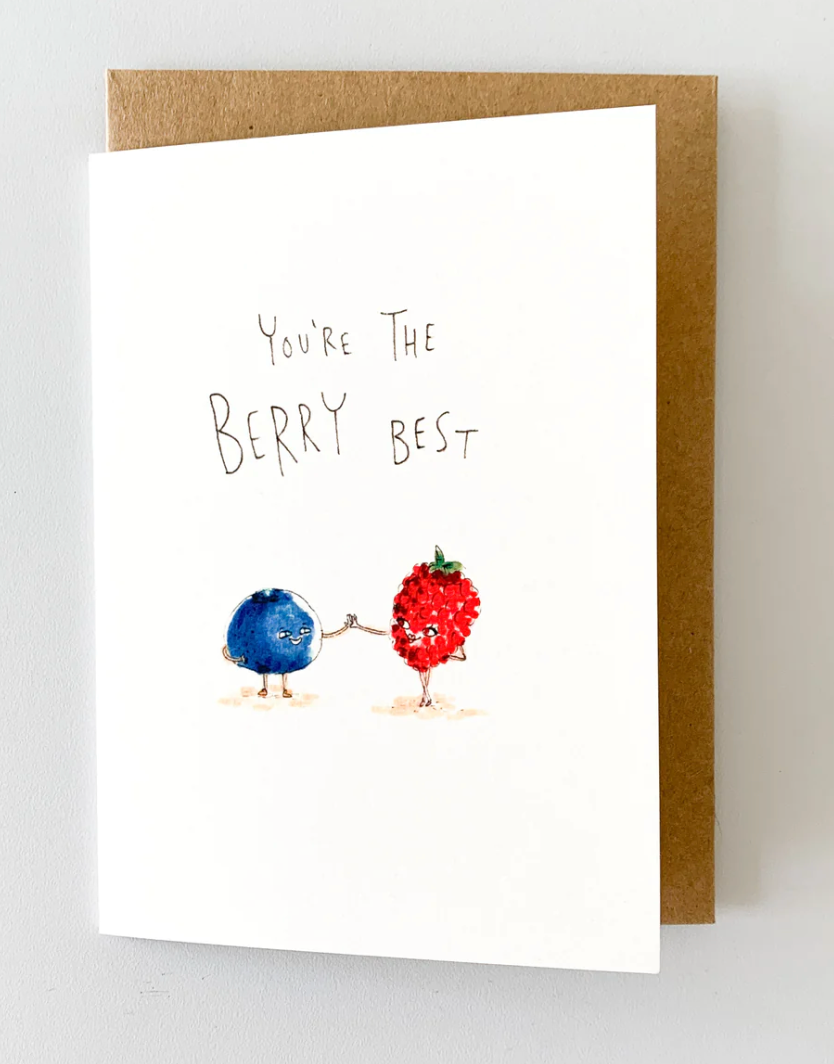 You're The Berry Best card by Well Drawn