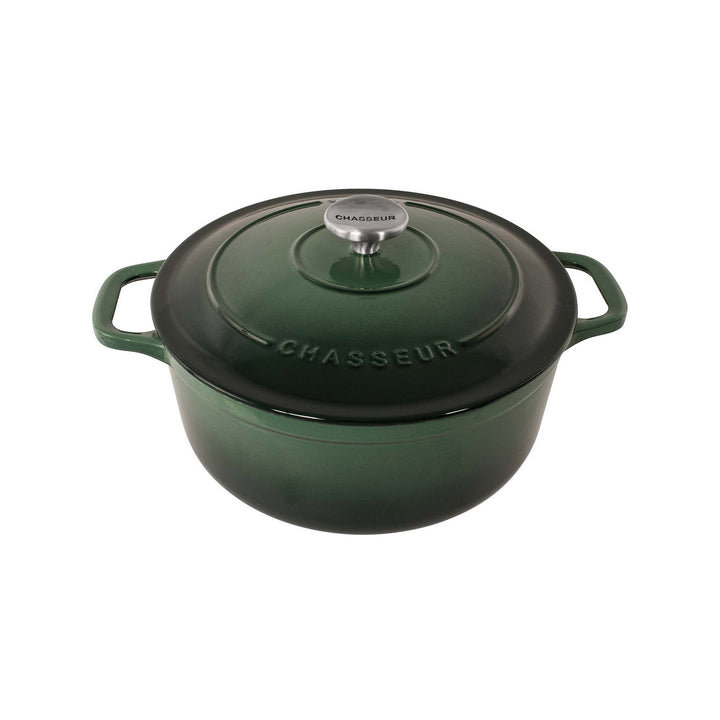 Chasseur Round French Oven 24cm / 4 L Forest Green