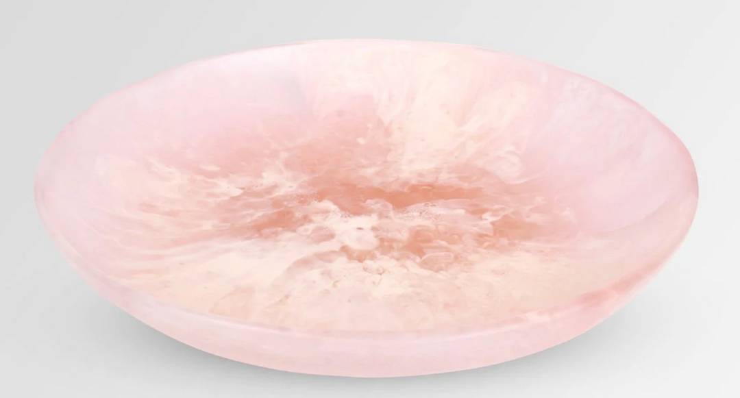 Dinosaur Designs Resin Atelier Salad Bowl - Shell Pink