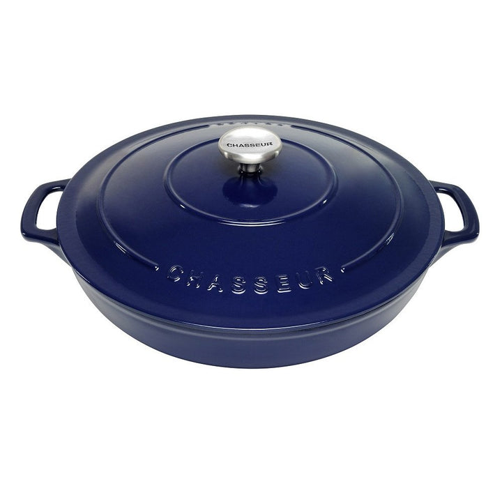 Chasseur Round Casserole 30cm 2.5L French Blue